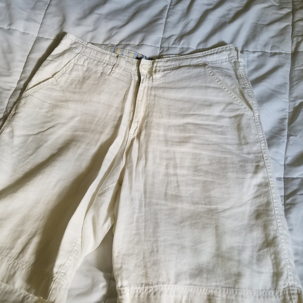 Mens BKE 100% Linen Shorts. Size 32.